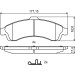 Bremsklötze | CHEVROLET,OPEL,SAAB | 0 986 494 854 Bremsklötze | CHEVROLET,OPEL,SAAB | 0 986 494 854