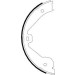 Handbremsbacken Db W164/X164/W251/Vw Touareg/Cayenne/Q7 | 91062400 Handbremsbacken Db W164/X164/W251/Vw Touareg/Cayenne/Q7 | 91062400