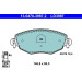 Bremsbelagsatz Ford P. Mondeo 1.8-3.0 00-07 Keramik | 13.0470-3987.2 Bremsbelagsatz Ford P. Mondeo 1.8-3.0 00-07 Keramik | 13.0470-3987.2