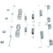 Zubehörsatz, Bremsbacken | KIA Carnival 01 | 1987475292 Zubehörsatz, Bremsbacken | KIA Carnival 01 | 1987475292
