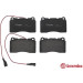 BREMBO Bremsklötze VA | ALFA 147, 156, gt 00-10 | P 23 098 BREMBO Bremsklötze VA | ALFA 147, 156, gt 00-10 | P 23 098