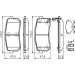 Bremsklötze | HYUNDAI,KIA,DODGE | 0 986 494 608 Bremsklötze | HYUNDAI,KIA,DODGE | 0 986 494 608
