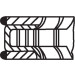 MAHLE Kolbenringsatz 083 06 V1