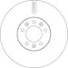 Bremsscheibe Fiat P. Scudo 07 | DF4849S