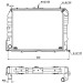 Kühler, Motorkühlung | 503962 Kühler, Motorkühlung | 503962