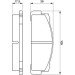 Bremsklötze | TOFAS,FSO,FIAT,SEAT | 0 986 460 736 Bremsklötze | TOFAS,FSO,FIAT,SEAT | 0 986 460 736