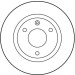 TRW Bremsscheibe | DF1120