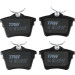 Bremsklötze HA | CITROEN C5,PEUGEOT 407,607 04 | GDB1596 Bremsklötze HA | CITROEN C5,PEUGEOT 407,607 04 | GDB1596