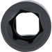 BGS Kraft-Steckschlüssel-Einsatz Sechskant, tief | Antrieb Innenvierkant 20 mm (3/4"""") | SW 24 mm | 5724