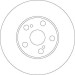 Bremsscheibe Toyota P. Avensis | DF4416 Bremsscheibe Toyota P. Avensis | DF4416