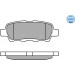 Bremsbelagsatz Nissan T. Qashqai/X-Trail/Cube 07- Mit Sensor | 025 238 7114/W Bremsbelagsatz Nissan T. Qashqai/X-Trail/Cube 07- Mit Sensor | 025 238 7114/W