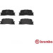 BREMBO Bremsklötze HA | TOYOTA Carmy 01-06 | P 83 088 BREMBO Bremsklötze HA | TOYOTA Carmy 01-06 | P 83 088
