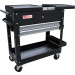 BGS Werkstattwagen | 2 Schubladen | Horizontal-Doppelauszug | leer | 4105 BGS Werkstattwagen | 2 Schubladen | Horizontal-Doppelauszug | leer | 4105