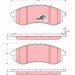 Bremsklötze VA | MITSUBISHI L200 01 | GDB3380 Bremsklötze VA | MITSUBISHI L200 01 | GDB3380