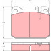 Bremsklötze VA | VW LT 79 | GDB1103 Bremsklötze VA | VW LT 79 | GDB1103