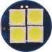 LED Glassockel W5W W2,1x9,5d 16x 3030 SMD Weiß T10 Canbus LED Glassockel W5W W2,1x9,5d 16x 3030 SMD Weiß T10 Canbus