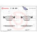 BREMBO Bremsklötze VA | JAGUAR XJ, XK 73,05 | P 36 007 BREMBO Bremsklötze VA | JAGUAR XJ, XK 73,05 | P 36 007