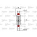 VALEO Kraftstofffilter | 587200 VALEO Kraftstofffilter | 587200