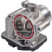 FEBI BILSTEIN Drosselklappengehäuse 107017