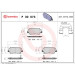 BREMBO Bremsklötze Xtra VA | HYUNDAI i30, Veloster KIA Ceed 09 | P 30 073X BREMBO Bremsklötze Xtra VA | HYUNDAI i30, Veloster KIA Ceed 09 | P 30 073X