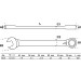 BGS Ratschenring-Maulschlüssel | umschaltbar | SW 10 mm | 6610 BGS Ratschenring-Maulschlüssel | umschaltbar | SW 10 mm | 6610