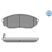 Bremsbelagsatz Kia P. Sorento 02- Mit Sensor | 025 240 9217/W Bremsbelagsatz Kia P. Sorento 02- Mit Sensor | 025 240 9217/W