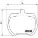 BREMBO Bremsklötze VA | ROVER Mini 92 | P 52 002