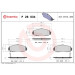 BREMBO Bremsklötze VA | HONDA Civic, Stream 99-17 | P 28 034 BREMBO Bremsklötze VA | HONDA Civic, Stream 99-17 | P 28 034