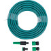 BGS Wasserschlauch | PVC | mit Wasserspritze und Schnellkupplungen | 15 m | 6-tlg | 70906 BGS Wasserschlauch | PVC | mit Wasserspritze und Schnellkupplungen | 15 m | 6-tlg | 70906