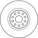 Bremsscheibe Alfa S. 166 2.0-3 | DF4059 Bremsscheibe Alfa S. 166 2.0-3 | DF4059