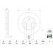 BOSCH | Bremsscheibe | 0 986 479 H66 BOSCH | Bremsscheibe | 0 986 479 H66
