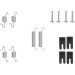 1 987 475 313 Zubehörsatz, Feststellbremsbacken