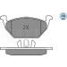Bremsbelagsatz Vw P. Audi A3 96- Bora/Golf 4 98- Ohne Sensor | 025 231 3019/PD Bremsbelagsatz Vw P. Audi A3 96- Bora/Golf 4 98- Ohne Sensor | 025 231 3019/PD