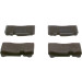 Bremsklötze | AUDI,SEAT,VW | 0 986 494 207 Bremsklötze | AUDI,SEAT,VW | 0 986 494 207