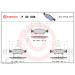BREMBO Bremsklötze VA | KIA Sephia, Shuma 92-01 | P 30 009 BREMBO Bremsklötze VA | KIA Sephia, Shuma 92-01 | P 30 009