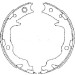 Handbremsbacken Jeep Compass/Patriot/Dodge Caliber | 91073400 Handbremsbacken Jeep Compass/Patriot/Dodge Caliber | 91073400