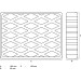 BGS Gummiauflage | für Hebebühnen | 160 x 120 x 30 mm | 7006