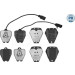 Bremsbelagsatz Vw P. A4 S4 Quattro 97-/A6 97 | 025 214 5418/PD Bremsbelagsatz Vw P. A4 S4 Quattro 97-/A6 97 | 025 214 5418/PD