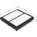 Luftfilter | CHEVROLET,DAEWOO | 1457433963 Luftfilter | CHEVROLET,DAEWOO | 1457433963