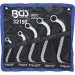 BGS S-Form Doppel-Ringschlüssel-Satz | Zollgrößen | SW 3/8"""" - 3/4"""" | 5-tlg | 32150 BGS S-Form Doppel-Ringschlüssel-Satz | Zollgrößen | SW 3/8"""" - 3/4"""" | 5-tlg | 32150