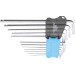 BGS Winkelschlüssel-Satz | extra lang | Zollgrößen | Innensechskant/Innensechskant mit Kugelkopf 0.05"""" - 3/8"""" | 13-tlg | 9801 BGS Winkelschlüssel-Satz | extra lang | Zollgrößen | Innensechskant/Innensechskant mit Kugelkopf 0.05"""" - 3/8"""" | 13-tlg | 9801