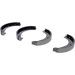 Bremsbacken Bmw E28/E34/E23/E32/E38 81-01 | 03.0137-0150.2