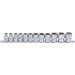 BGS Steckschlüssel-Einsatz-Satz, Zwölfkant | Antrieb Innenvierkant 10 mm (3/8"""") | SW 8 - 19 mm | 12-tlg | 9105 BGS Steckschlüssel-Einsatz-Satz, Zwölfkant | Antrieb Innenvierkant 10 mm (3/8"""") | SW 8 - 19 mm | 12-tlg | 9105