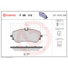 BREMBO Bremsklötze HA | MAN TGE VW Crafter 16 | P 85 172 BREMBO Bremsklötze HA | MAN TGE VW Crafter 16 | P 85 172