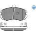 Bremsbelagsatz Hyundai P. Elantra 00- Mit Sensor | 025 243 6917/W Bremsbelagsatz Hyundai P. Elantra 00- Mit Sensor | 025 243 6917/W