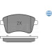 Bremsbelagsatz Kia P. Venga 10- Mit Sensor | 025 251 8419/W