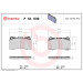 BREMBO Bremsklötze VA | MITSUBISHI Lancer 00-13 | P 54 039 BREMBO Bremsklötze VA | MITSUBISHI Lancer 00-13 | P 54 039