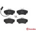 BREMBO Bremsklötze VA | HONDA Civic VW T4 90-12 | P 85 050 BREMBO Bremsklötze VA | HONDA Civic VW T4 90-12 | P 85 050