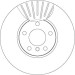 Bremsscheibe Bmw S. E70 X5 07 | DF4852S Bremsscheibe Bmw S. E70 X5 07 | DF4852S