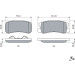 Bremsklötze | MITSUBISHI,CITROEN,JEEP,PEUGEOT | 0 986 424 717 Bremsklötze | MITSUBISHI,CITROEN,JEEP,PEUGEOT | 0 986 424 717